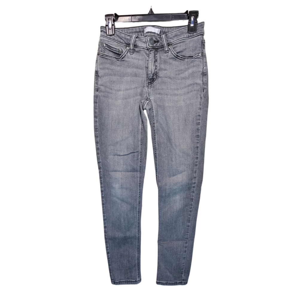 Lauren Conrad Women's SIZE 4 Casual Stretchy Skinny Jeans in Grey